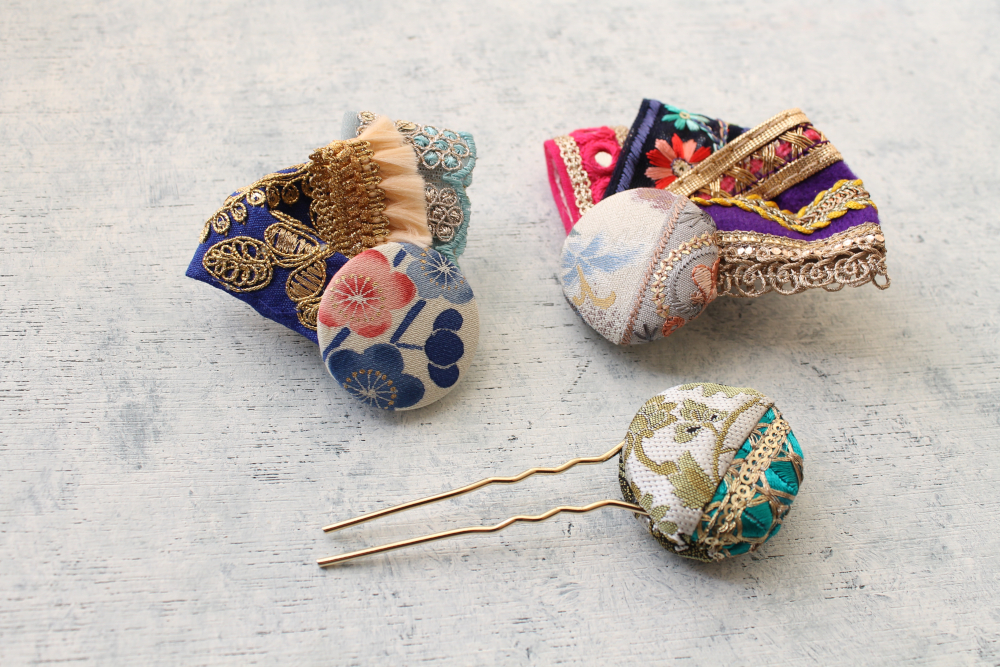 Bagus Miyabi 西陣織とインド刺繍